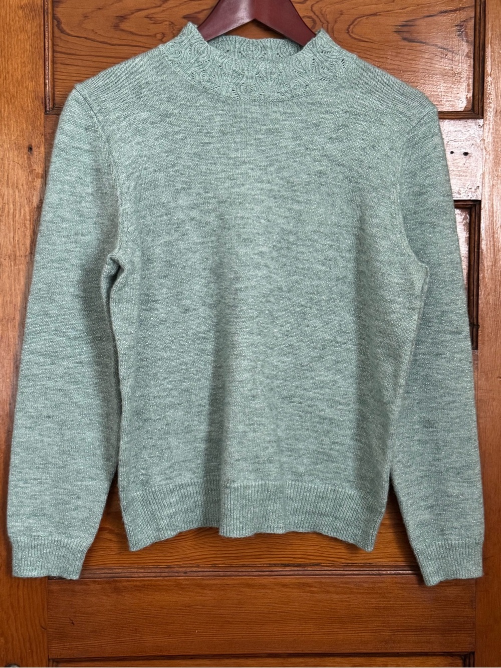 Alfred Dunner Women’s Green Crewneck Sweater Size Petite XL